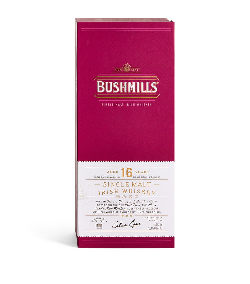 Bushmills 16-Year-Old Single Malt Irish Whisky 70cl - British product