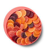 Harrods Louis Fouquet 32-Piece Fruit Jellies Round Box (250g)- Buy online at McGrocer