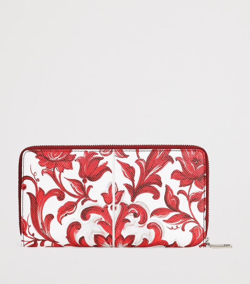 Dolce&Gabbana Majolica leather wallet - British product