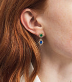 Suzanne Kalan one of a kind drop earrings in yellow gold - British product