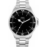 Superdrug Toff London Men's Traditional Black and Silver Baton Watch 42mm- Buy online at McGrocer