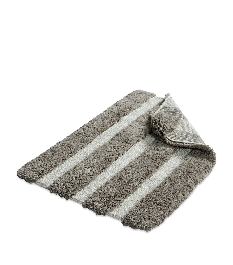 Hamam organic cotton Rhine tufting bath mat 60cm x 90cm - British product