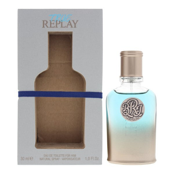 Replay True For Him Eau De Toilette 30ml, imported from the UK