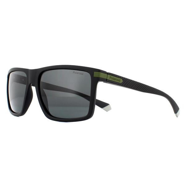 Polaroid black polarised men's sunglasses (British brand)