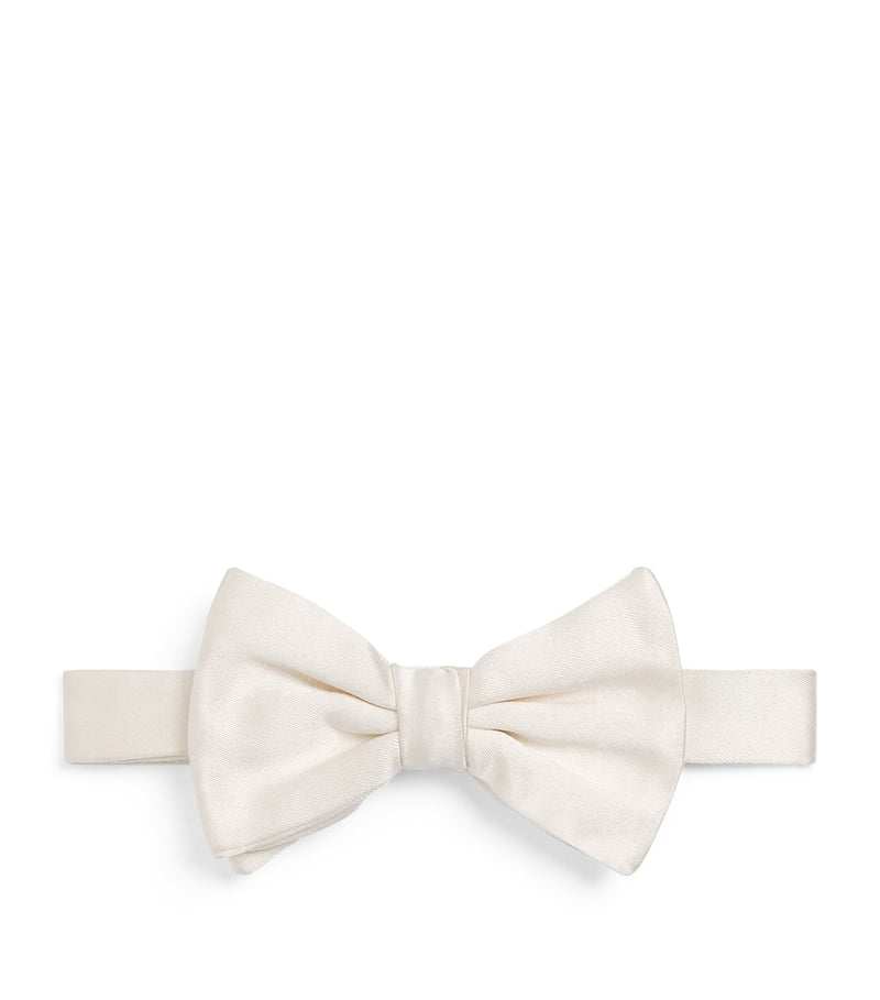 Giorgio Armani silk pre-tied bowtie (British brand)