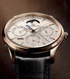 Jaeger-LeCoultre pink gold Master Ultra Thin perpetual calendar watch 39mm (British brand)