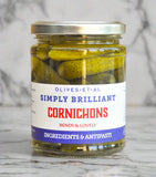 Olives Et Al pickled cornichons 285g, UK version