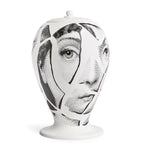 Fornasetti porcelain vase with broken-face design 30cm - British product