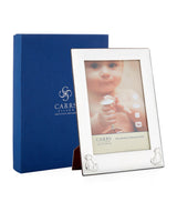 Harrods Sterling Silver Bear Photo Frame with Mahogany Back, 6x4 Inches- Buy online at McGrocer