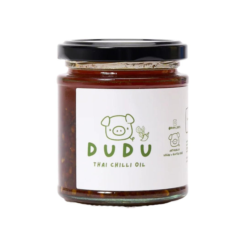 Dudu Thai chilli oil with crunchy peanuts - British product