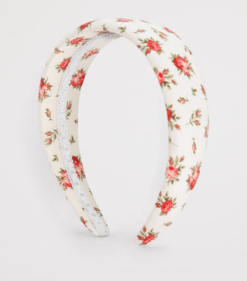 Dolce&Gabbana Kids floral headband, imported from the UK