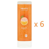 Fruity Orange and Satsuma Shower Gel 250ml x6 Bundle - British product