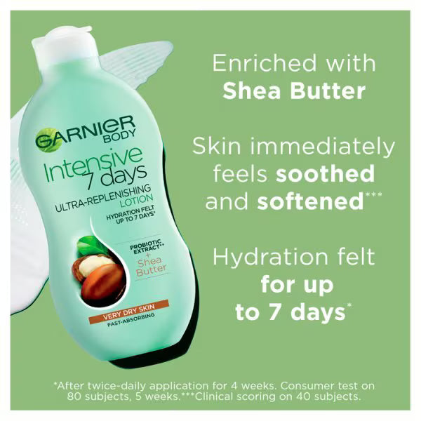 Garnier Intensive 7 Days Aloe Body Lotion 400ml, UK version