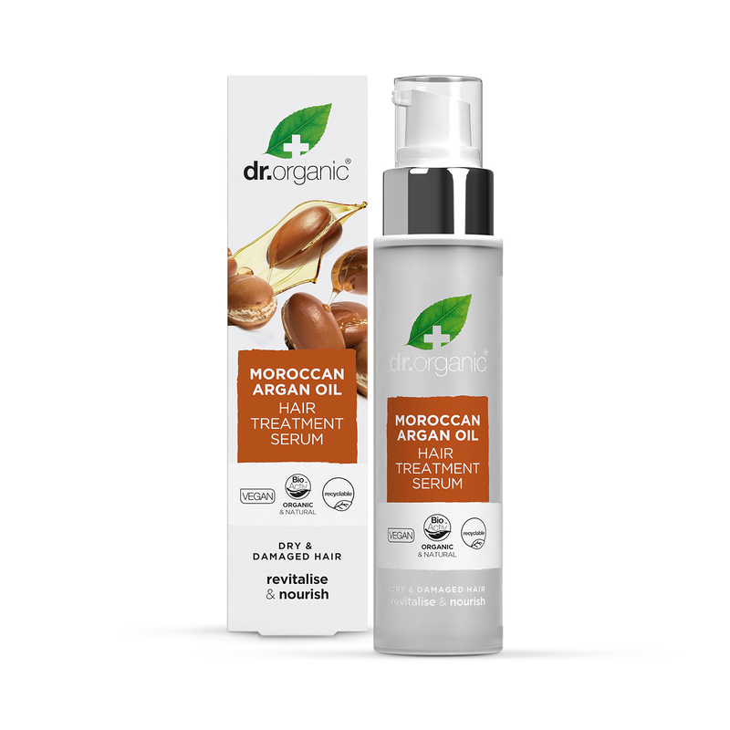 Dr Organic Moroccan Argan Oil Hair Serum 100ml - British product