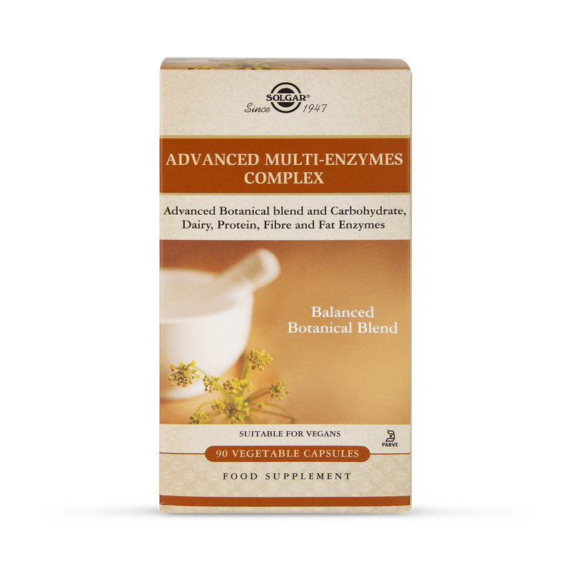 Solgar Multi-Enzymes Complex Vegi Capsules 90 (British brand)