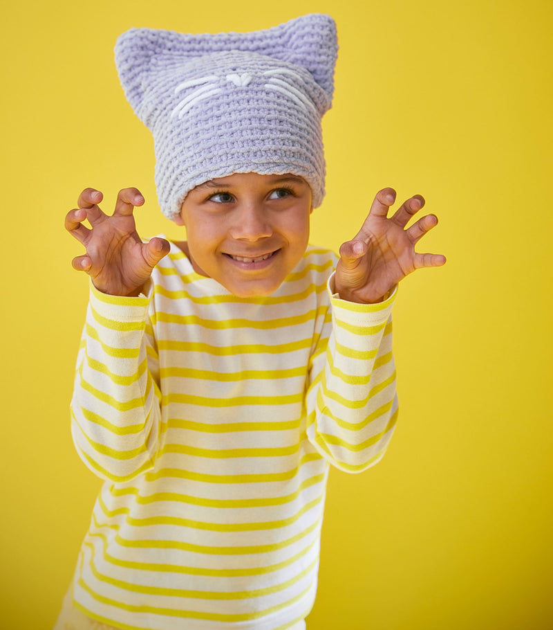 Janod Knitting Kitten Hat Creative Kit, imported from the UK