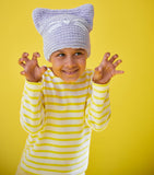 Janod Knitting Kitten Hat Creative Kit, imported from the UK
