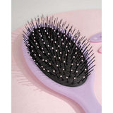Brushworks purple hair styling set clips and brush - British product
