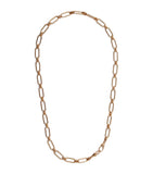 Annoushka yellow gold knuckle bold link chain necklace, UK version