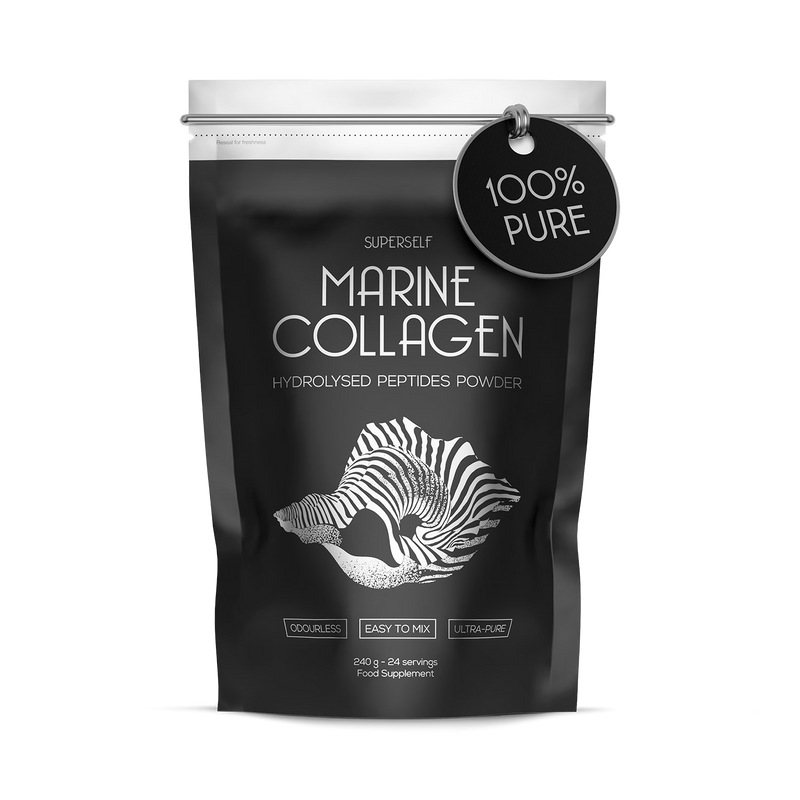 SuperSelf marine collagen powder odourless 240g, UK version