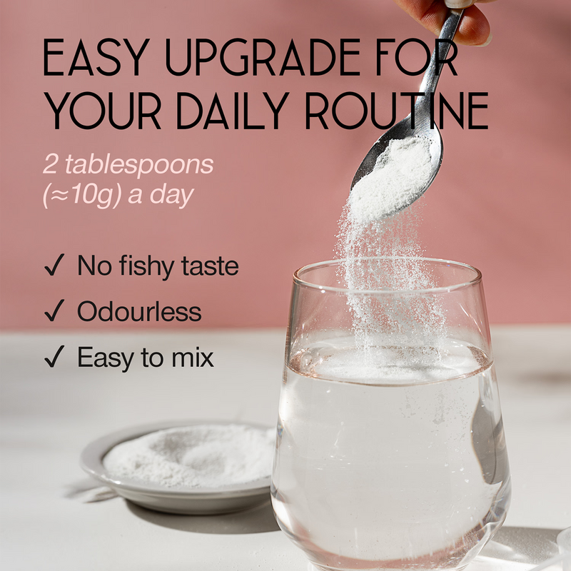 SuperSelf marine collagen powder odourless 240g, UK version