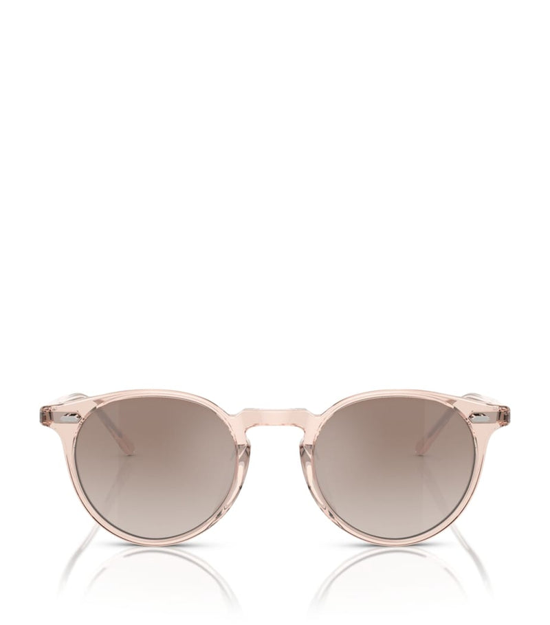 Oliver Peoples N.02 Sun acetate sunglasses vintage keyhole bridge - British product