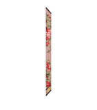 Dolce&Gabbana skinny silk floral scarf 100cm x 6cm, imported from the UK