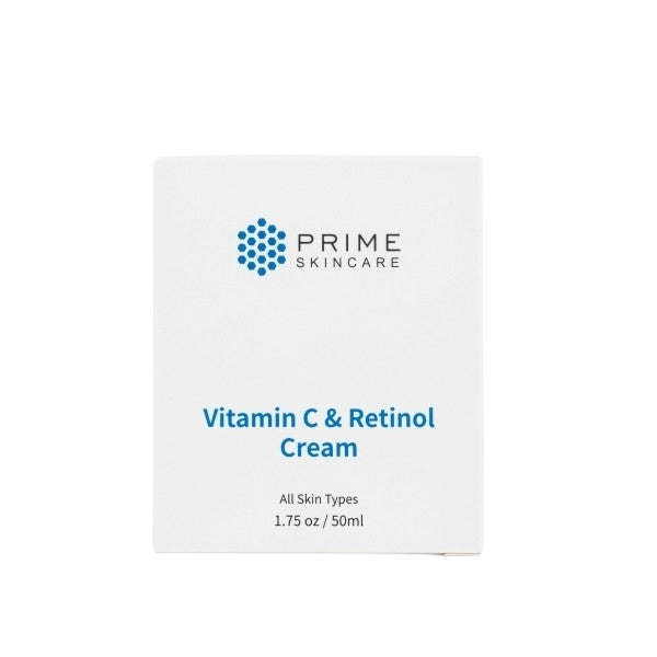 Prime Vitamin C Retinol Cream 50ml, imported from the UK