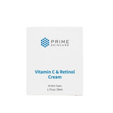 Prime Vitamin C Retinol Cream 50ml, imported from the UK
