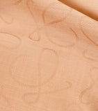 LOEWE wool-silk Anagram scarf 140x140cm, UK version