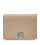 LOEWE pebble calfskin trifold wallet Anagram closure (British brand)