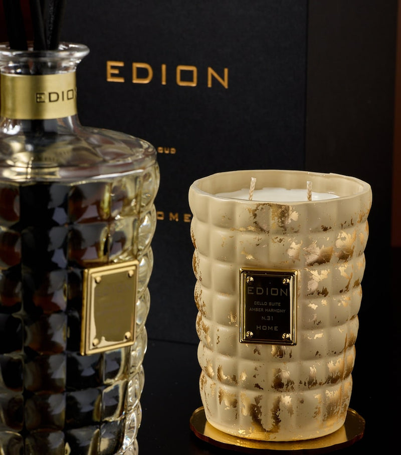 EDION No.31 Cello Suite Amber Harmony candle 300g - British product