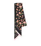 Valentino Garavani silk floral skinny scarf - British product