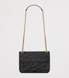 Saint Laurent Mini Niki shoulder bag with YSL monogram, imported from the UK