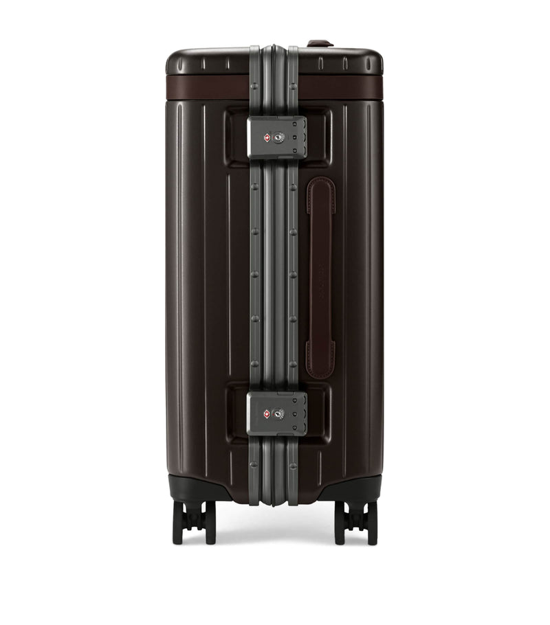 Carl Friedrik carry-on suitcase 56cm hard-shell design (British brand)