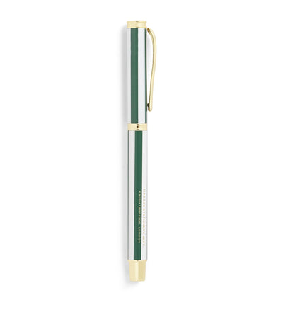 Harrods Harrods Metal Stripe Ballpoint Pen- Buy online at McGrocer