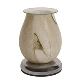 Superdrug Aroma Electric Touch Wax Melter 16cm - Natural Swirl- Buy online at McGrocer