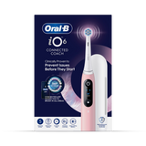 Holland & Barrett Oral-B iO 6 Electric Toothbrush, Pink, with 1 Brush Head and Premium Travel Case- Buy online at McGrocer