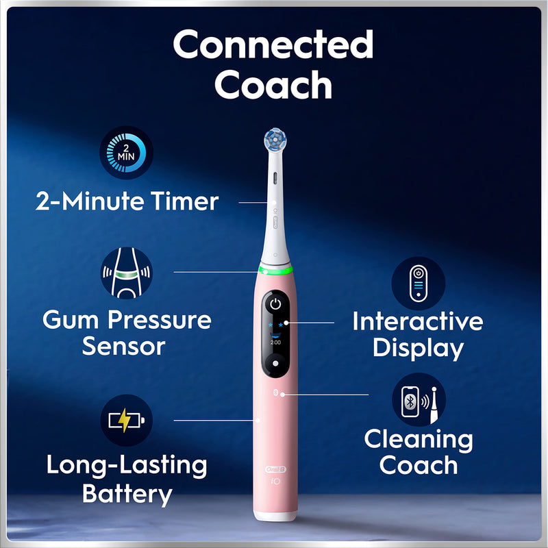 Oral-B iO 6 electric toothbrush pink - British product