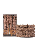 Harrods Slip Pure Silk Skinny Scrunchies Hair Scrunchies Set of 4- Buy online at McGrocer