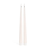 Harrods Deluxe Homeart Wax LED Dinner Candle Set of 2- Buy online at McGrocer
