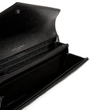 Saint Laurent Envelope matelassé leather wallet, UK version