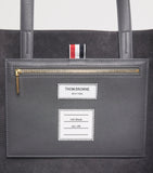 Thom Browne leather Cabas tote bag - British product