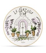 Harrods GINORI 1735 Luke Edward Hall La Gazelle D'Or Decorative Plate 27cm- Buy online at McGrocer