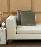 Frette luxury velvet cushion cover 65cm x 65cm, imported from the UK
