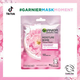 Garnier Moisture Bomb Sakura Hyaluronic Acid Sheet Mask 28g, UK version