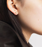 Suzanne Kalan yellow gold diamond stud earrings (British brand)