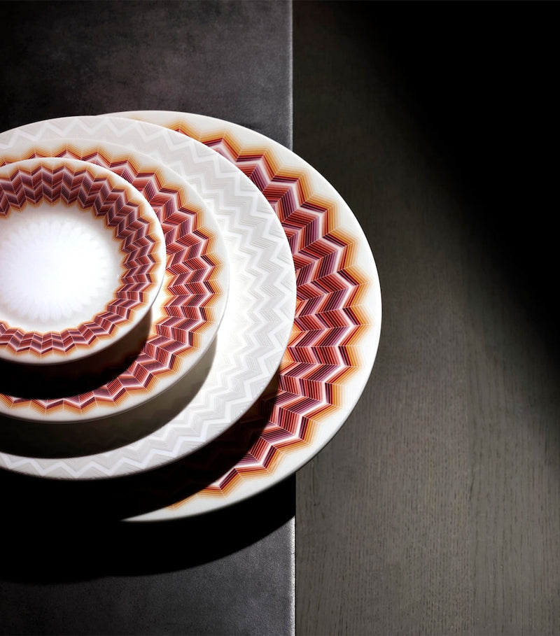Missoni Zigzag Jarris dessert plate 21.5cm, imported from the UK