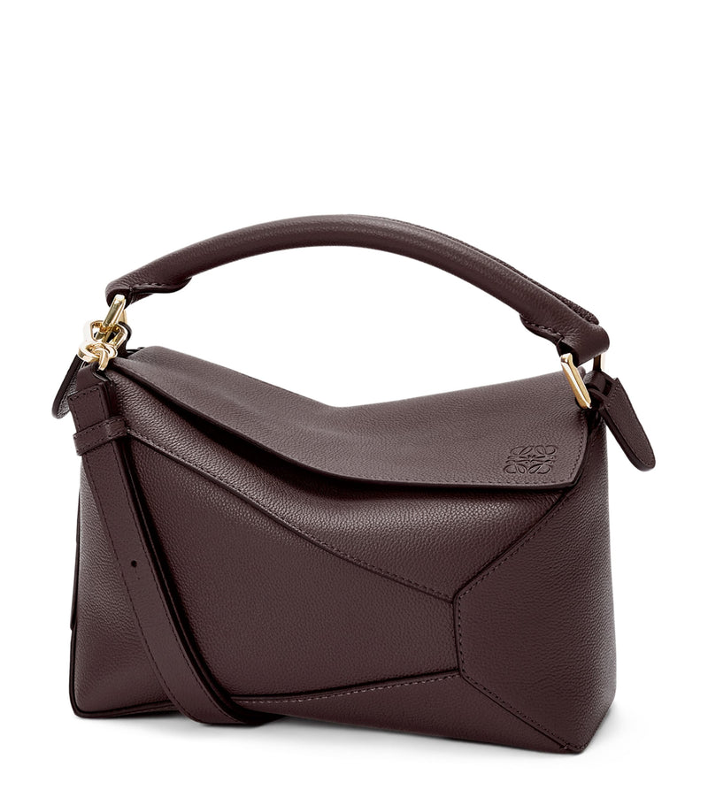 LOEWE small leather Puzzle Edge top-handle bag (British brand)