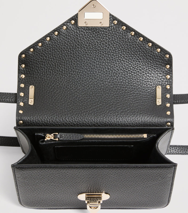 Valentino Garavani Rockstud shoulder bag H10cm x W21.5cm (British brand)